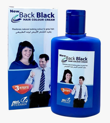 كريم نيو باك بلاك لعلاج الشعر الأبيض  New Back Black Cream