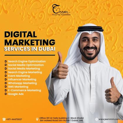 Jeem Marketing Management  is Top Notch Digital marketing Agency In Dubai