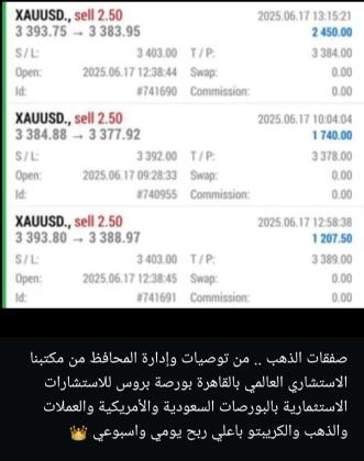 التوصيات الذهبية وإدارة المحافظ للسوق السعودي والامريكي باعلي ربح لمحفظتك من مكتبنا الاستشاري بورصة بروس
