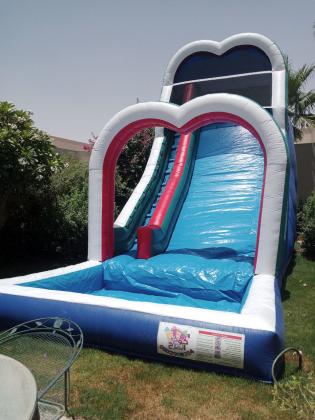 نطيطات العاب هوائيه للايجار زحاليق مائيه