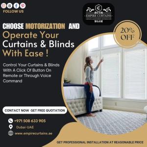 Elegant Curtains and Blinds in Dubai
