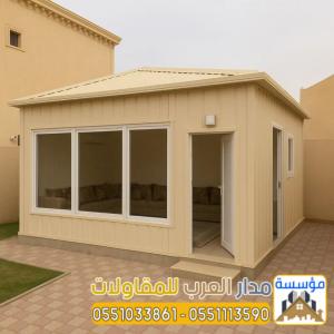 تصميم وتنفيذ ملاحق اسمنت بورد وساندوتش بانل بالرياض |055