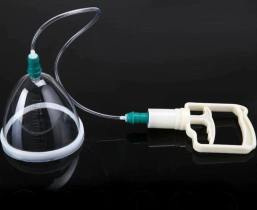 جهاز تكبير الثدي اليدوي - حل آمن بدون تدخل جراحي