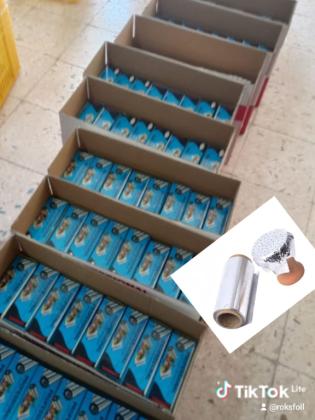 فويل الومنيوم للشيشه والاركيله بروفيشنال