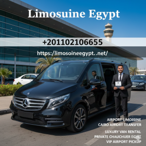 Mercedes V250 (7-Seater) 2025 Rental with Chauffeur for Cairo Airport & Tourism in Egypt!