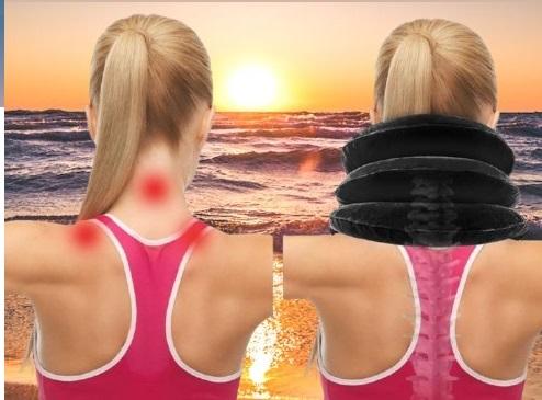 وسادة ومخدة الرقبة الهوائية - علاج فعال لآلام الرقبة 01012187661