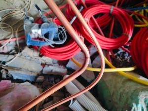 تأسيس مواسير فريون التكييف تركيب مواسير فريون التكييف