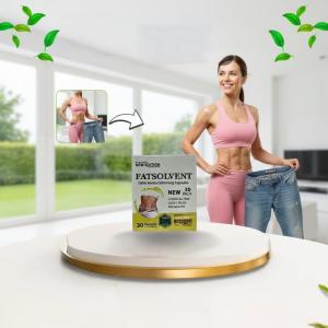 كبسولات فات سولفينت Fat Solvent  للتنحيف الفعّال 30 كبسولة 0114