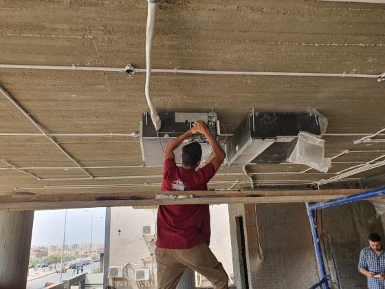 سعر متر تاسيس التكييف مواسير تكييف