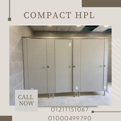 فواصل الحمامات من الكومباكت hpl