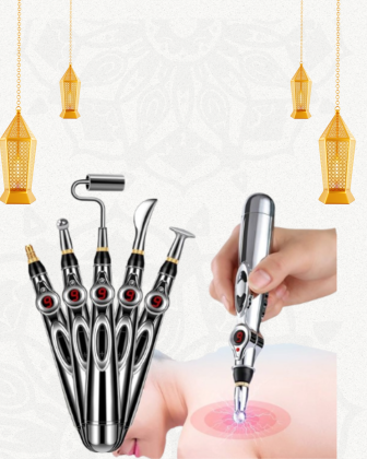 قلم الوخز بالإبر الإلكتروني - تدليك فعال لتسكين الآلام بسرعة 01140963128