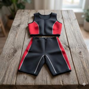 ودع الدهون العنيدة مع بدلة التنحيف الحرارية المصنوعة م