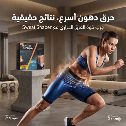 شورت sweat shaper الحراري، مكنة حرق دهون في بيتك