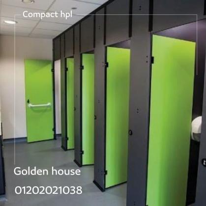 فواصل الحمامات من الكومباكت hpl