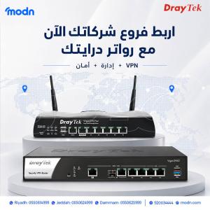 راوتر درايتك: الحل الأمثل لربط الفروع وإدارة الشبكات ب�