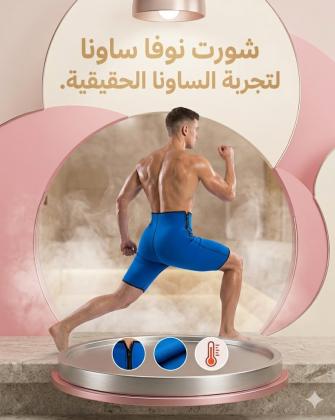 شورت نوفا ساونا - إذابة دهون البطن والأرداف بفعالية 01145359198*01222845873