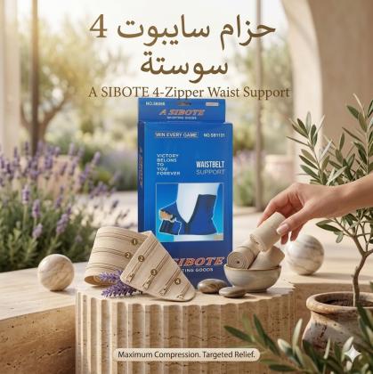 حزام دعم الخصر من سايبوت 4 سوستة - دعم وتثبيت مثالي 01145359198*01222845873