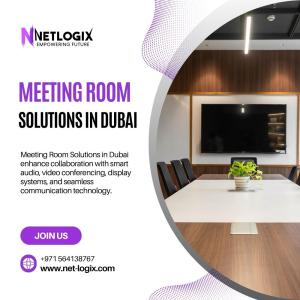 Smart Meeting Room Solutions in Dubai with Audio Visual Integration