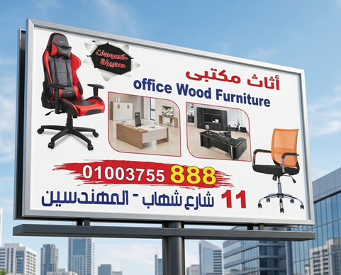 أثاث مكتبي اثاث شركات 11 شارع شهاب – المهندسين اوفيس وود