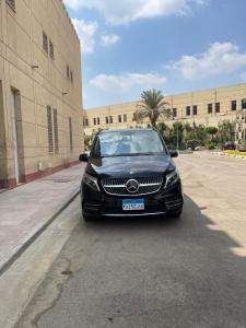 Rent Mercedes V-Class Cairo Airport Pickup + Driver – Enjoy Group Discounts Today!