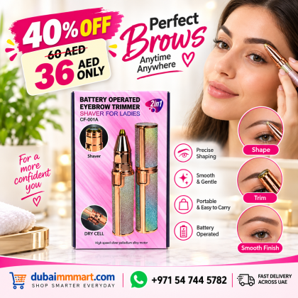 2 In 1 Eyebrow Trimmer for Ladies in Dubai UAE
