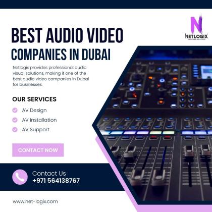Best Audio Video Companies in Dubai for Business & Meeting