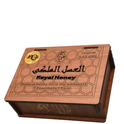 العسل الملكي رويال هاني للرجال – العلبة الخشبية الفاخرة
