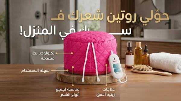 كاب حراري للشعر لروتين عناية مثالي