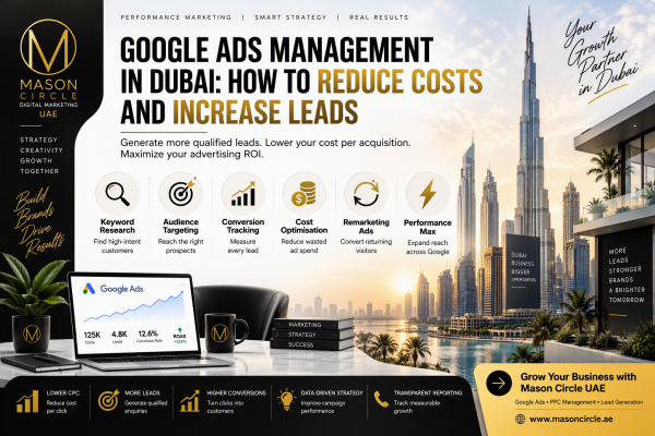 Google Ads Management in Dubai: How to Reduce Costs and Increase Leads